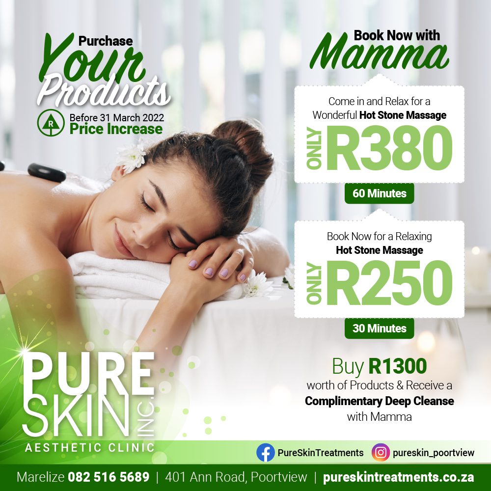 Beauty Salon Roodepoort | Pure Skin Treatments